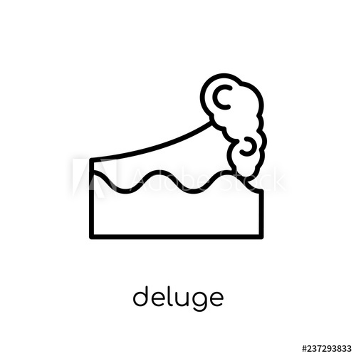 500x500 Deluge Icon From Weather Collection