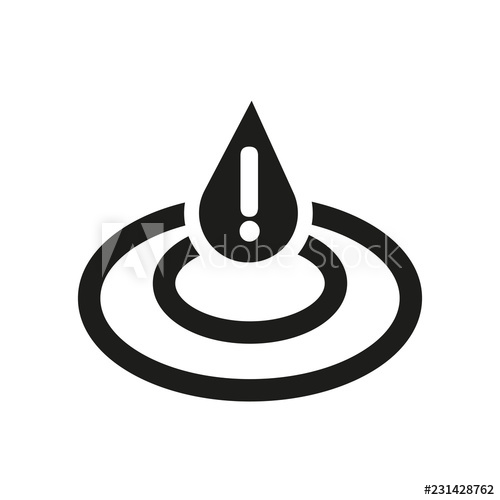 500x500 Deluge Icon Trendy Deluge Logo Concept On White Background
