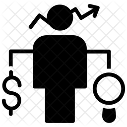 256x256 Demand Analysis Icon Of Glyph Style
