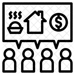 256x256 Consumer Demand Icon Of Line Style