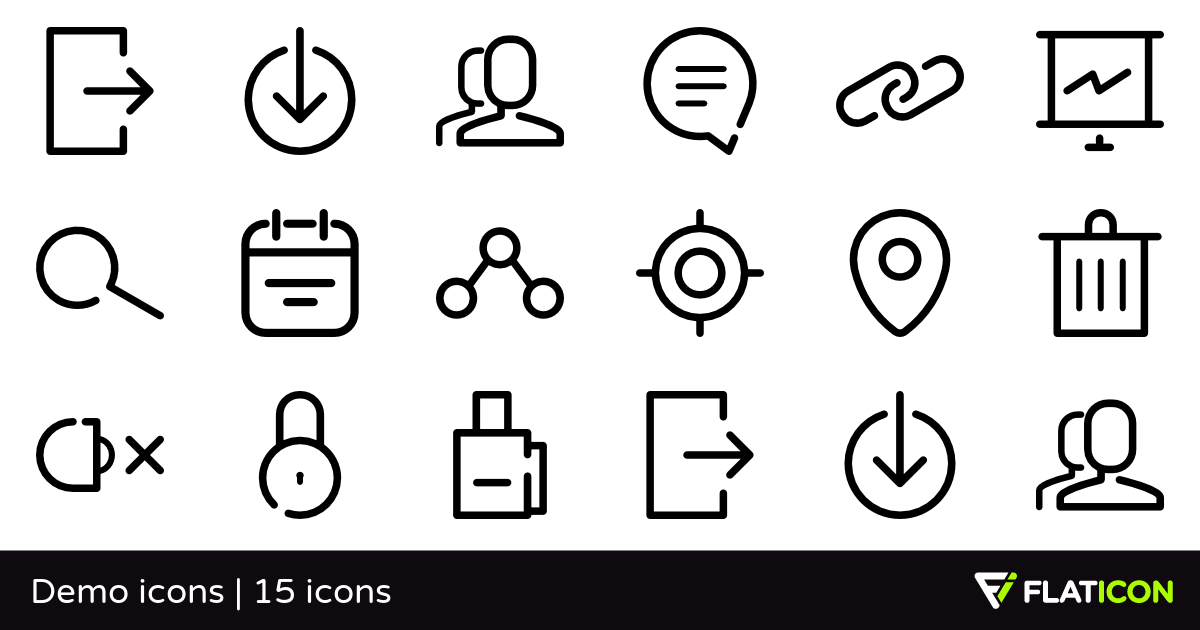 1200x630 Demo Icons Free Icons