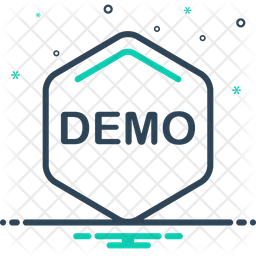 256x256 Demo Icon Of Line Style