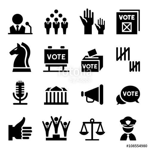 500x500 Democracy Icon Stock Image And Royalty Free Vector