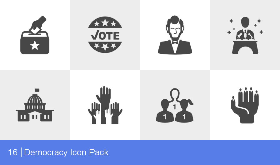 896x528 Download Democracy Icon Pack