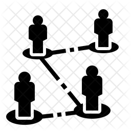 256x256 Demographic Icon Of Glyph Style