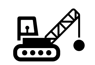 334x227 Demolition Icon