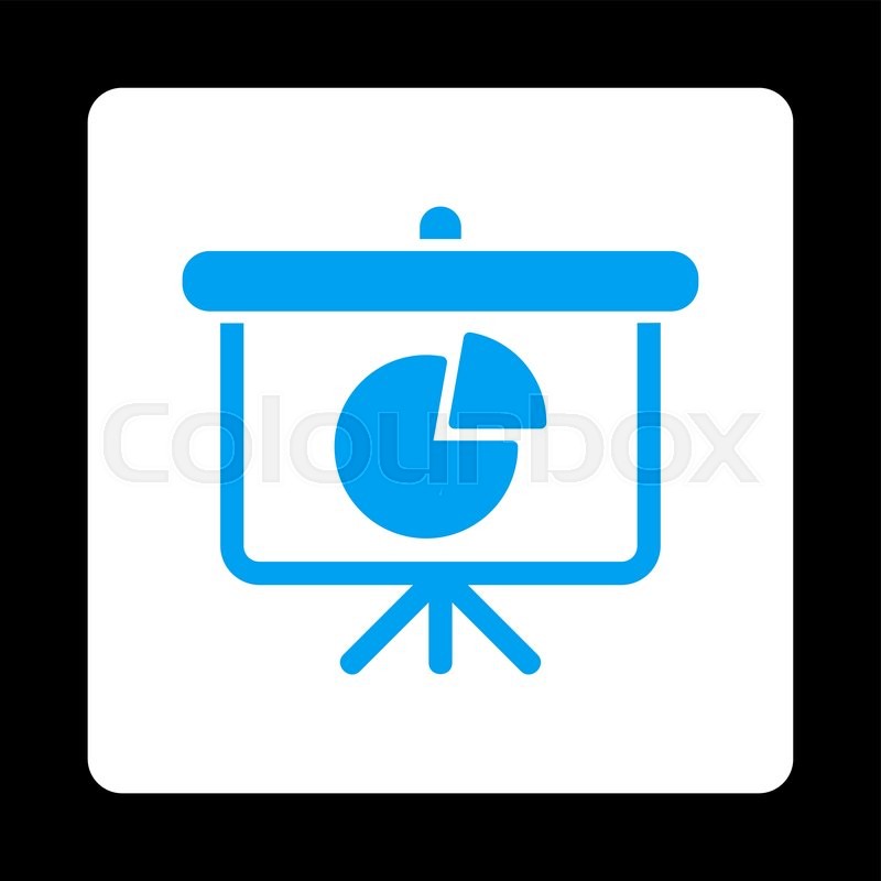 800x800 Pie Chart Demonstration Vector Icon Stock Vector Colourbox