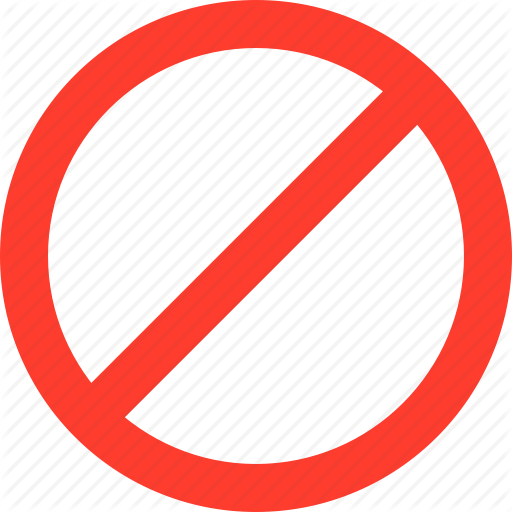 512x512 Cross, Delete, Denied, Stop Icon