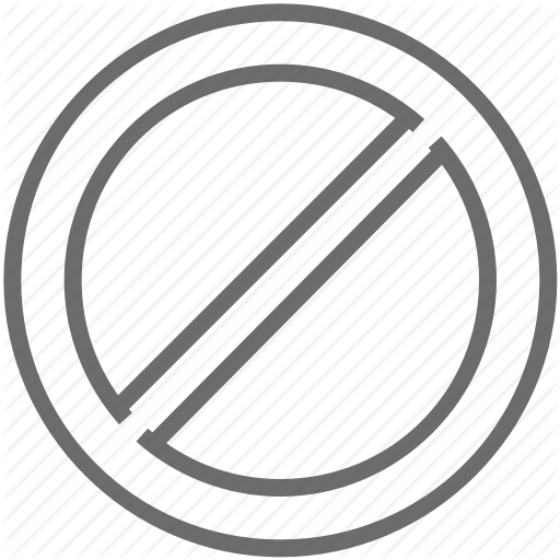 512x512 Denied, Deny Icon