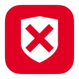 256x256 Metroui Folder Os Security Denied Icon Style Metro Ui