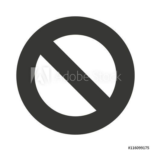 500x500 Denied Symbol Circle Icon