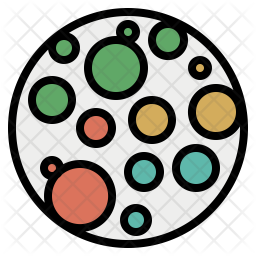 256x256 Density Icon Of Colored Outline Style