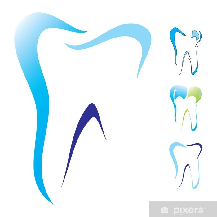 700x700 Tooth Dental Icon Set Poster