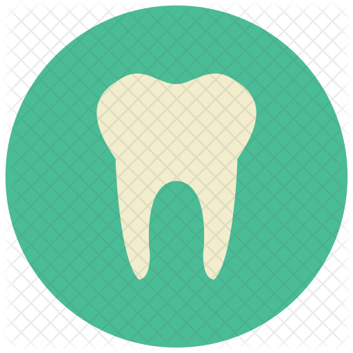 512x512 Teeth Icon Of Flat Style