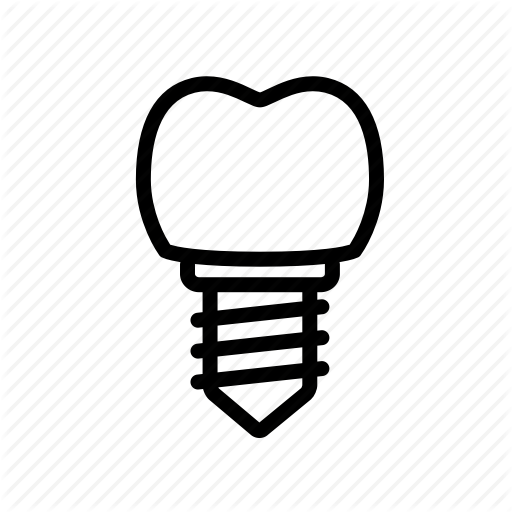 512x512 Dental Implant, Implant, Tooth, Treatment Icon