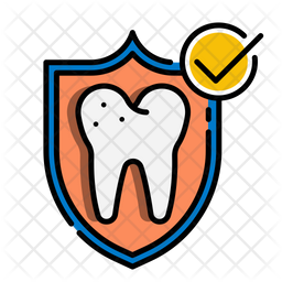 256x256 Dental Insurance Icon Of Colored Outline Style