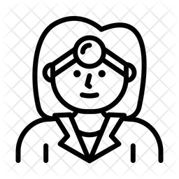 256x256 Dentist Icon Of Line Style