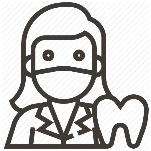 512x512 Avatar, Dentist, Occupation, Tooth, Woman Icon