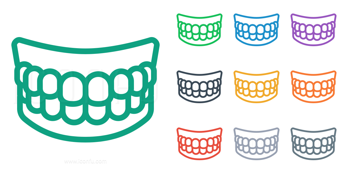 1200x600 Denture Icon