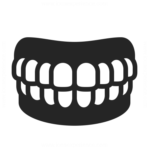 512x512 Denture Icon Iconexperience