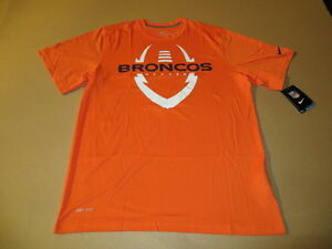 300x225 Denver Broncos Nfl Football Icon Men's Nike Dri Fit T Shirt Orange