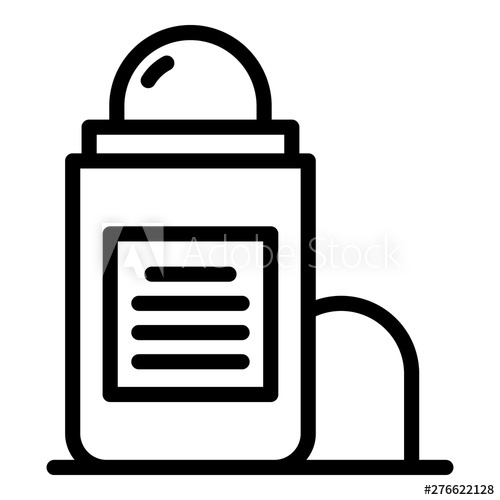 500x500 Fashion Roll Deodorant Icon Outline Fashion Roll Deodorant Vector