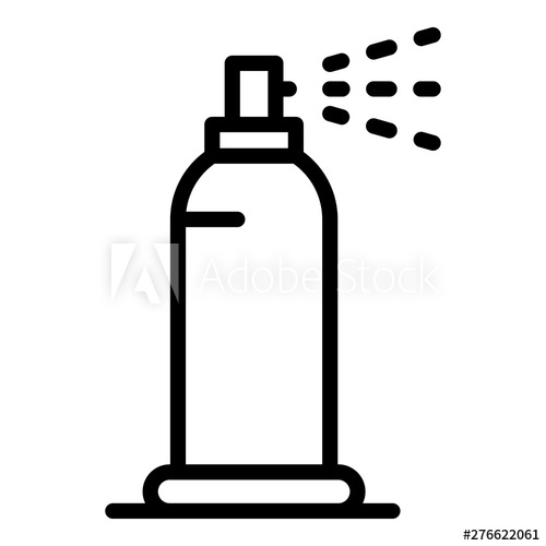 500x500 Plastic Deodorant Icon Outline Plastic Deodorant Vector Icon