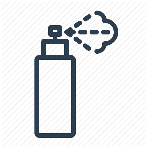 512x512 Airbrush, Color, Deodorant, Design, Paint, Spray, Tool Icon