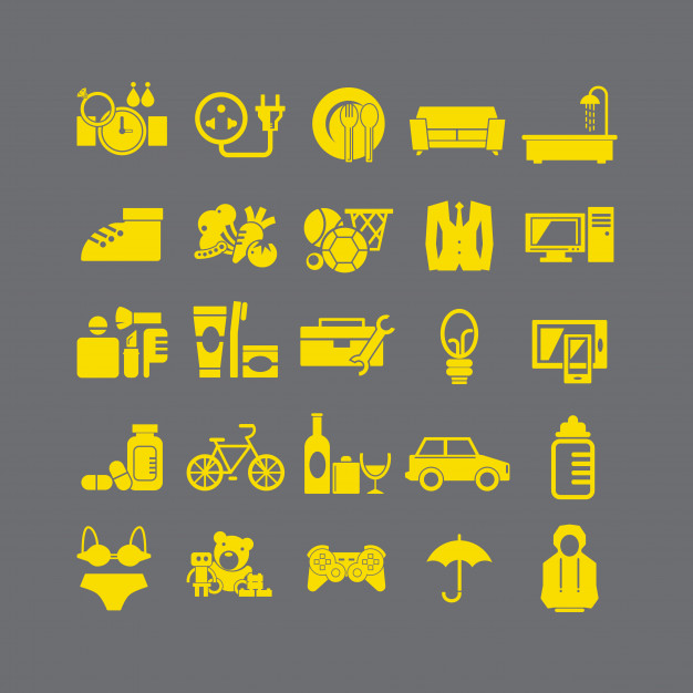 626x626 Flat Syle Of Department Store Icon Vector Premium Download