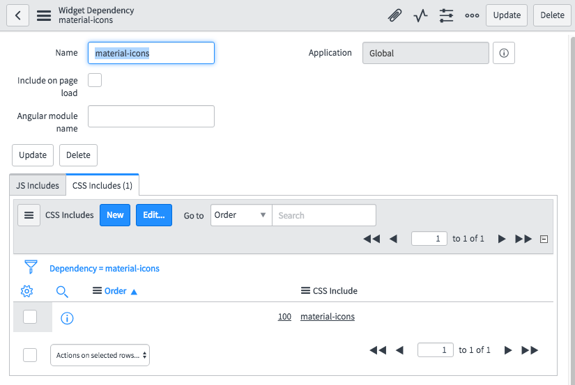 825x553 Include Font Icons As A Widget Dependency Servicenow Docs