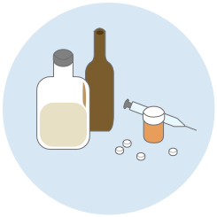 245x245 Chemical Dependency Icon Behavioral Health Care