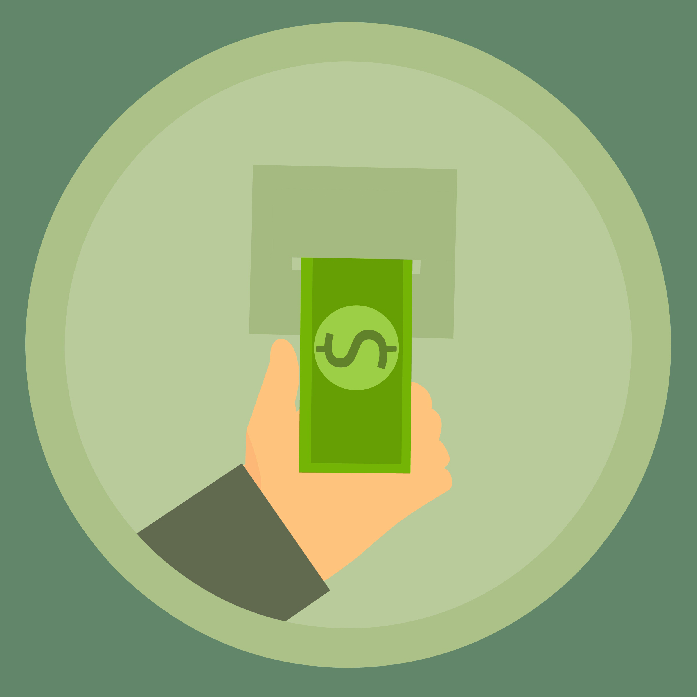 2400x2400 Free Images Atm, Using, Bank, Icon, Finance, Withdraw, Hand