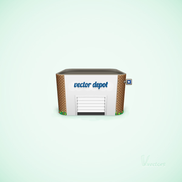 600x600 How To Create A Detailed Depot Building Icon In Adobe Illustrator