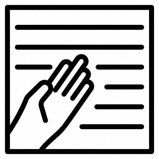 512x512 Describe, Explain, Exponential, Hand, Show, Solve, Spell Icon