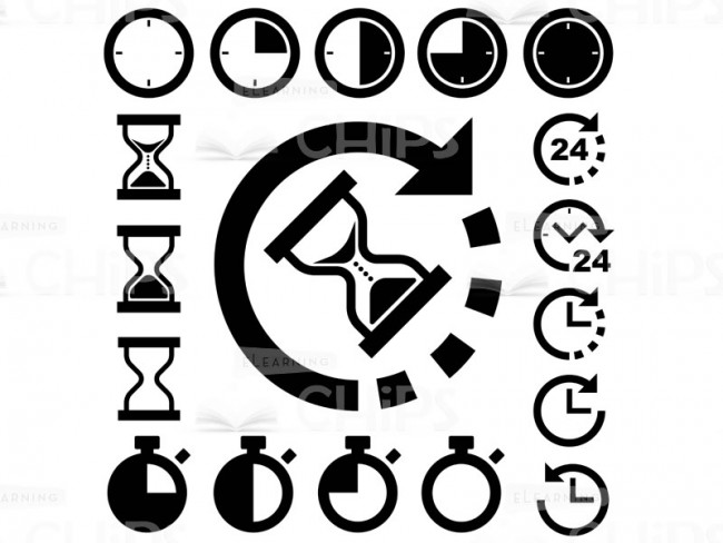 650x488 Time Passing Icon Pack