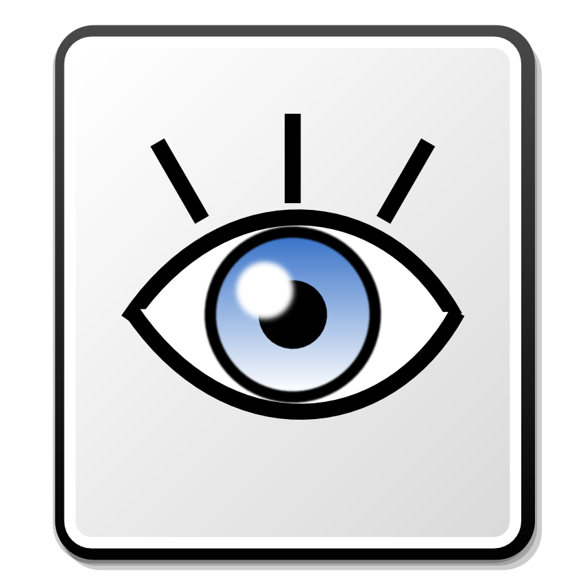 853x853 Description Nuvola Eye Icon