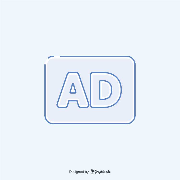 750x750 Audio Description Blue Icon