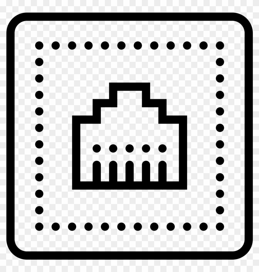 840x880 Wired Network Icon Png Download