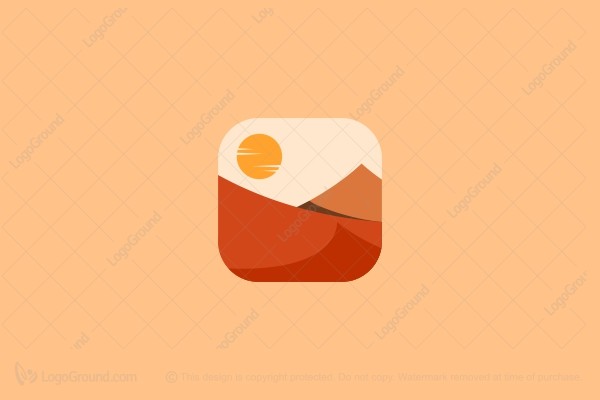 600x400 Desert Icon Logo