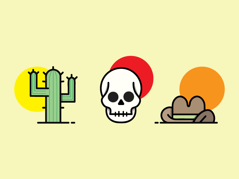 800x600 Desert Illustrations!