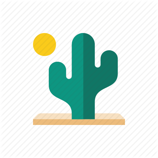 512x512 Cactus, Desert Icon