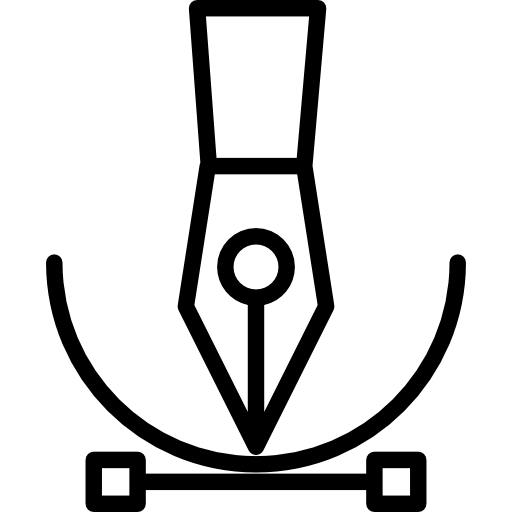 512x512 Pen, Vector, Interface, Graphic Design, Graphic Tool, Edit Tools Icon