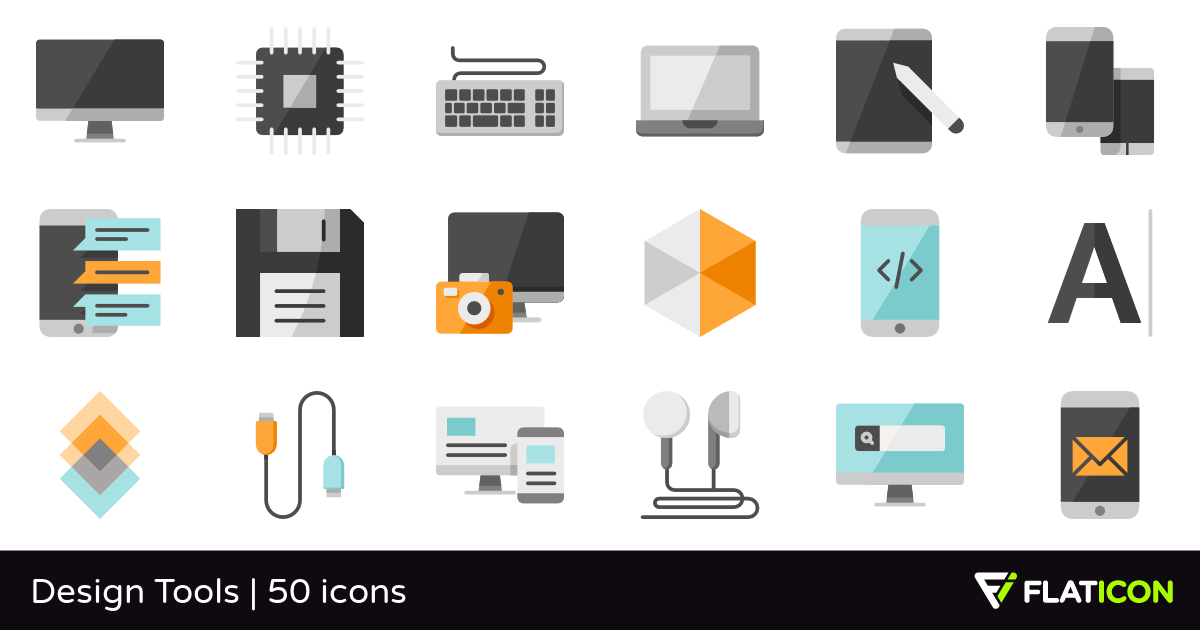1200x630 Design Tools Free Icons