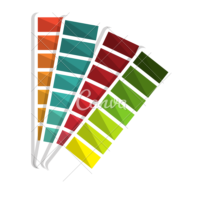 800x800 Graphic Design Tools Isolated Flat Icon