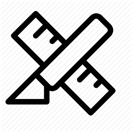 512x512 Architecture, Design, Measure, Ruler, Size, Slice, Tools Icon