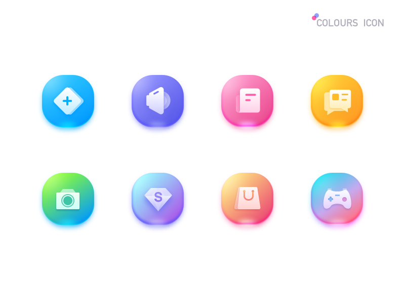 800x600 Colours Icon App Design Ux App Icon, Application Icon, Game Icon