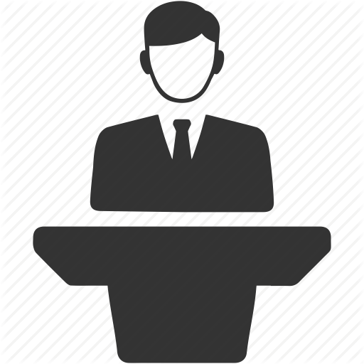 512x512 Lecture, Podium, Presentation, Speech Desk Icon