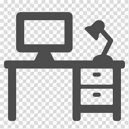 512x512 Computer Icons Office Desk Cubicle, Desk Icon Transparent