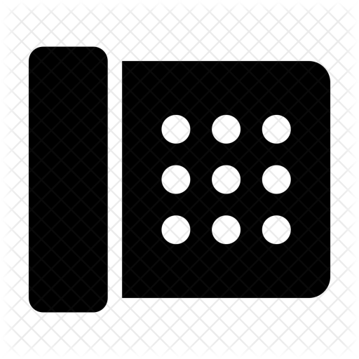 512x512 Desk Icon Of Glyph Style