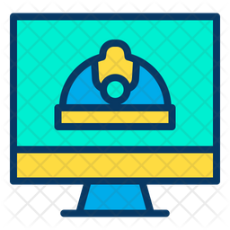 256x256 Desktop App Icon Of Colored Outline Style